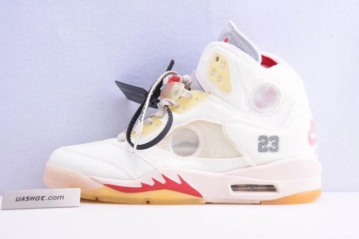 Air​ AJ5 ow CT8480-0020 3M white  5 Jordan x​off 0220